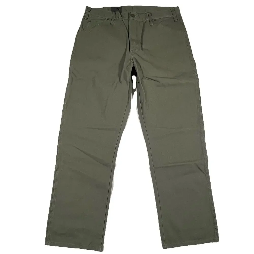Dickies Carpenter Jeans Mens 36x30 Military Green Relaxed Fit Work Pants NWT